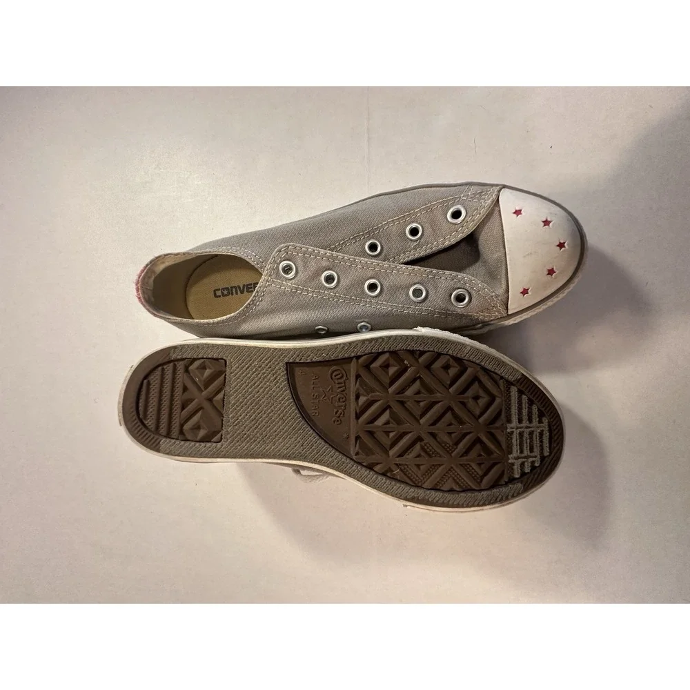 Converse Chuck Taylor All Star Flip Tongue Gray Kids Size 4
